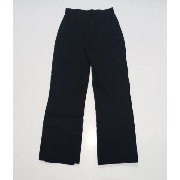 Fire and Ice Womens Sz Small Black Lined Ski Pants RN54198 Zip Pocket Nylon Snow - Picture 12 of 14
